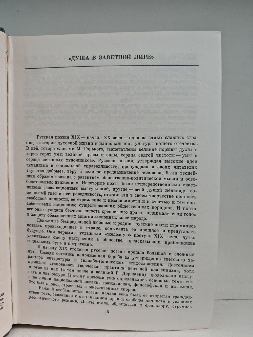 Русская поэзия XIX - начала XX в.