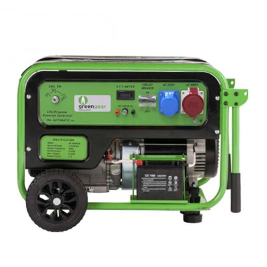 Газовый генератор "GREENGEAR" GE-7000T (380 В)