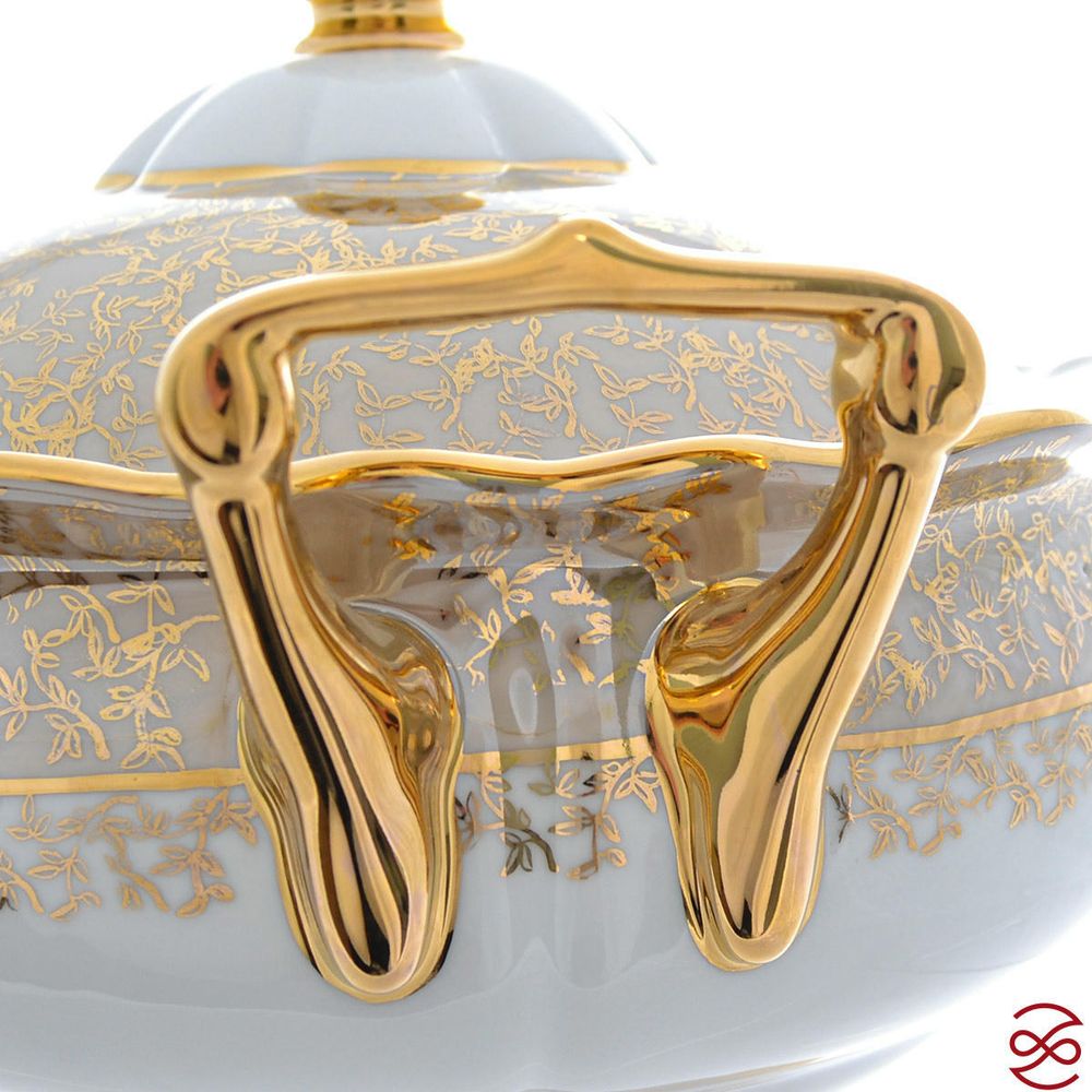 Супник Queen's Crown Лист бежевый