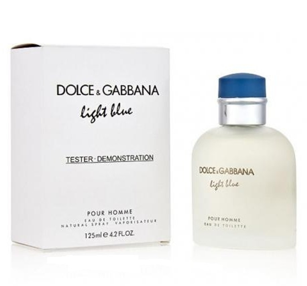 Тестер Dolce&Gabbana Light Blue Pour Homme Туалетная вода муж, 125 мл