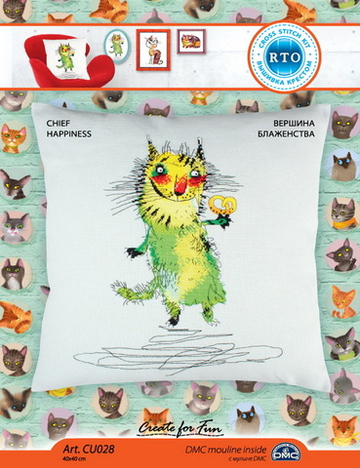 "Вершина блаженства"-СU028  подушка