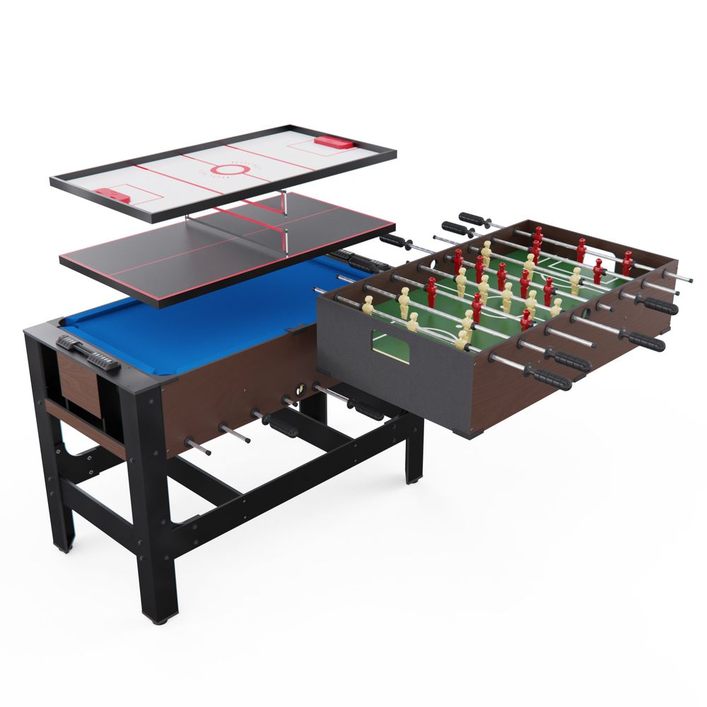 Игровой стол - трансформер 4 в 1 DFC 54&amp;quot; 138 х 61 см