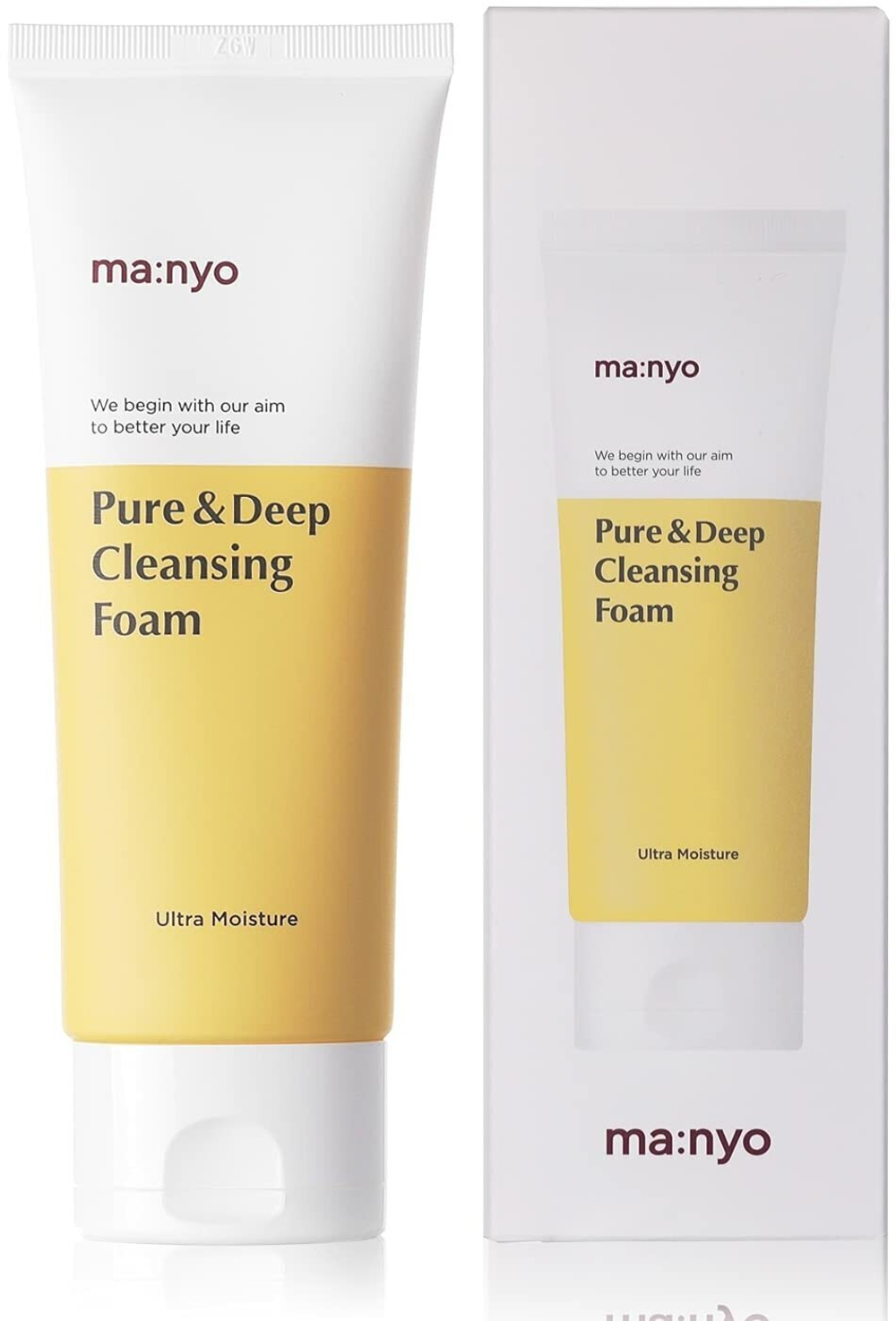 Пенка для глубокого очищения пор с церамидами Manyo Pure Deep Cleansing Foam 200 мл