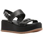 HOGAN One Strap Sandals 6CM Women"s Black