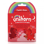 Вибромассажер Unihorn - Cupid's Beau с функцией пульсации, красный