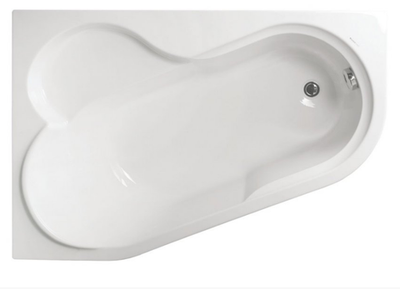Акриловая ванна VAGNERPLAST SELENA 147x100 Left