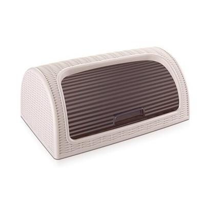 Хлебница плетеная цвет пепельно-розовый в индивидуальной упаковке 05330