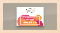 Рамка 40x85 для постера и фотографий