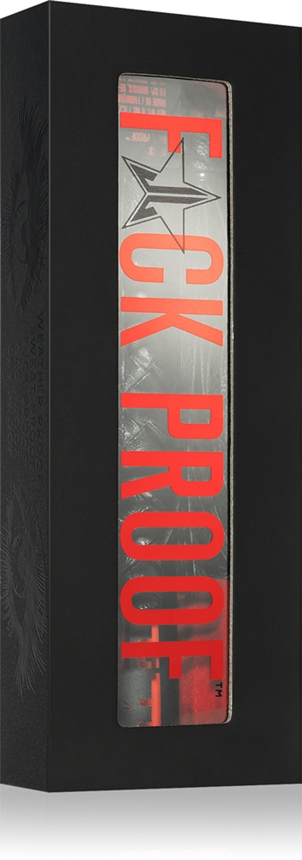 Jeffree Star Cosmetics F*ck Proof Mascara Black - Водостойкая тушь для ресниц оттенок Black, 8 ml