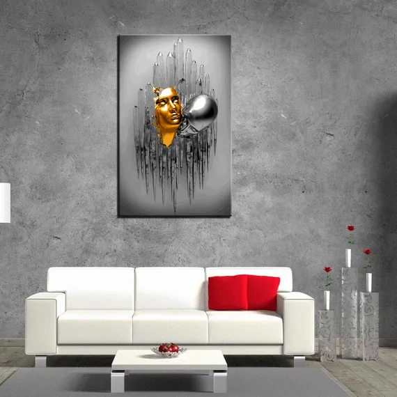 Постер "Металлические влюбленные"