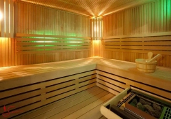 Светильник для бань и саун, керамический, угловой "Русский пар" LK