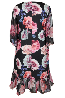 Трикотажное платье 2509ЛП, Шиповник #359Ш052509ЛП