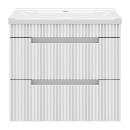 Тумба под раковину Brevita Ariana 60 подвесная (белая)