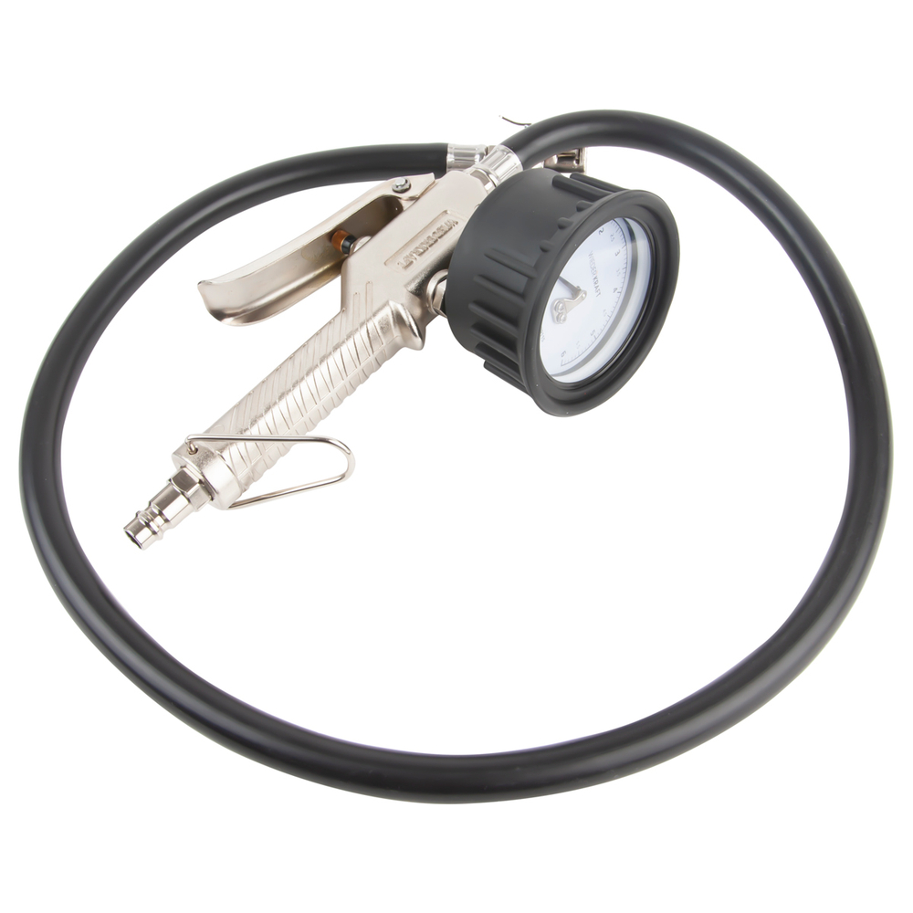 WDK-29115 Пистолет для накачки шин с аналоговым манометром 63 мм, 6 бар