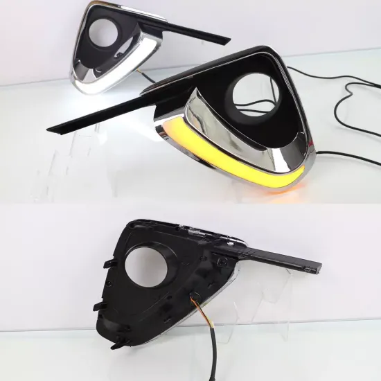 Дневные ходовые огни Тойота Фортунер 2017-2020 V2 type