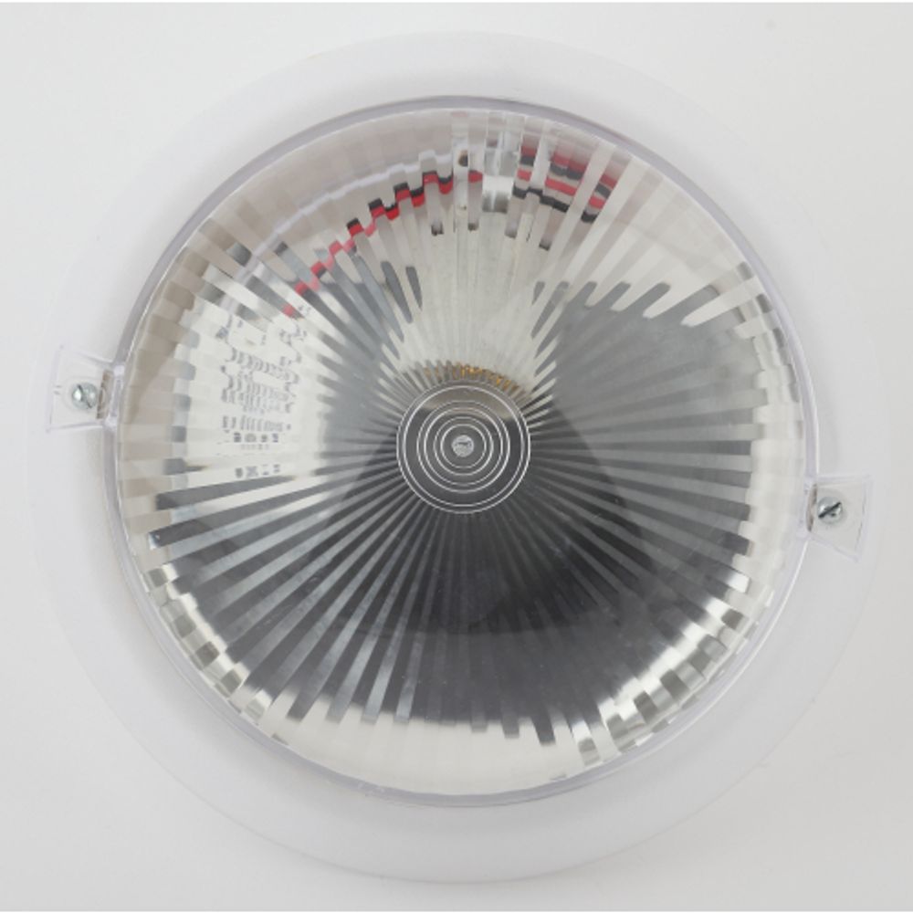 Светильник ЭРА НБП 06-60-101 с фото-шумовым датчиком Сириус IP54 E27 max 60Вт D220 круг призма акустический