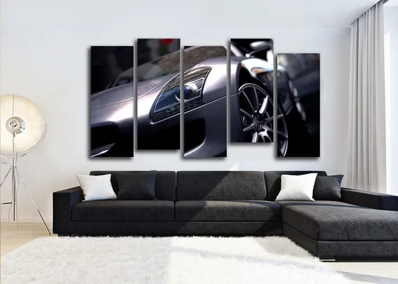 Модульная картина "Mercedes"