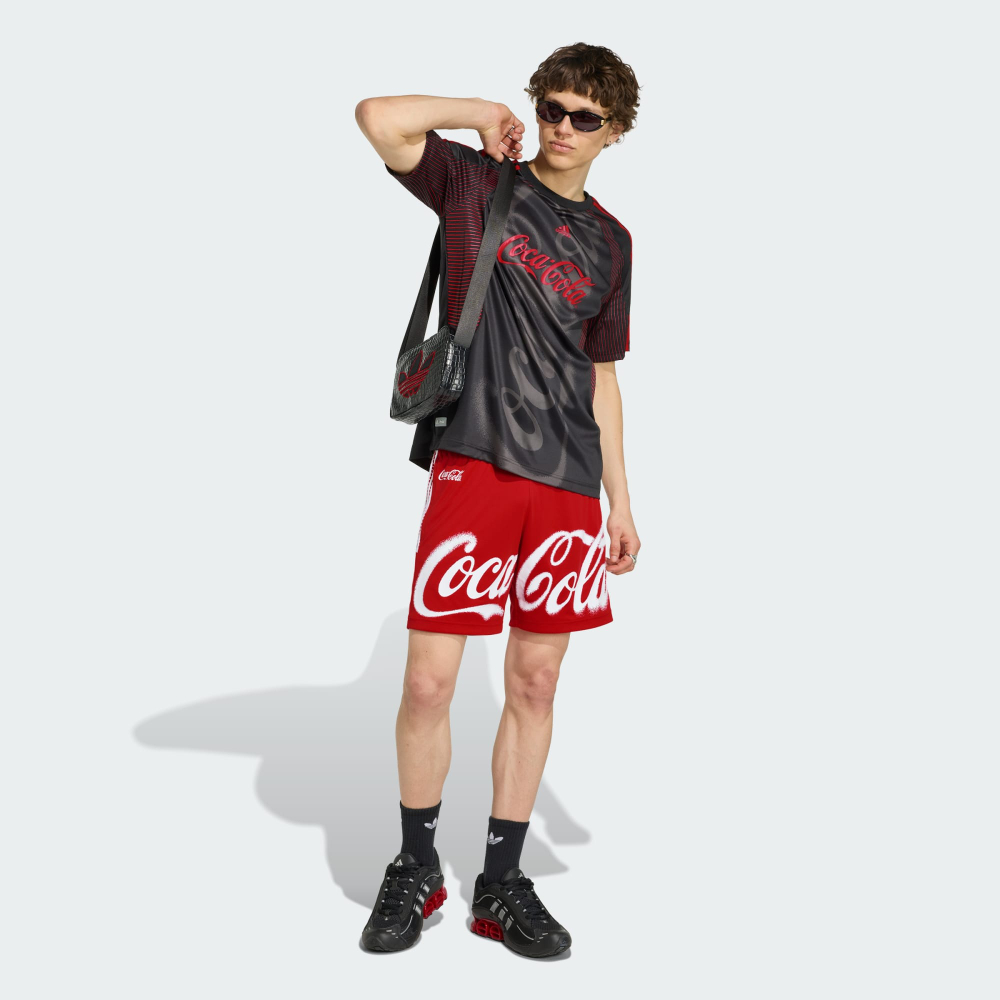 ADIDAS X COCA-COLA Спортивные шорты, красный