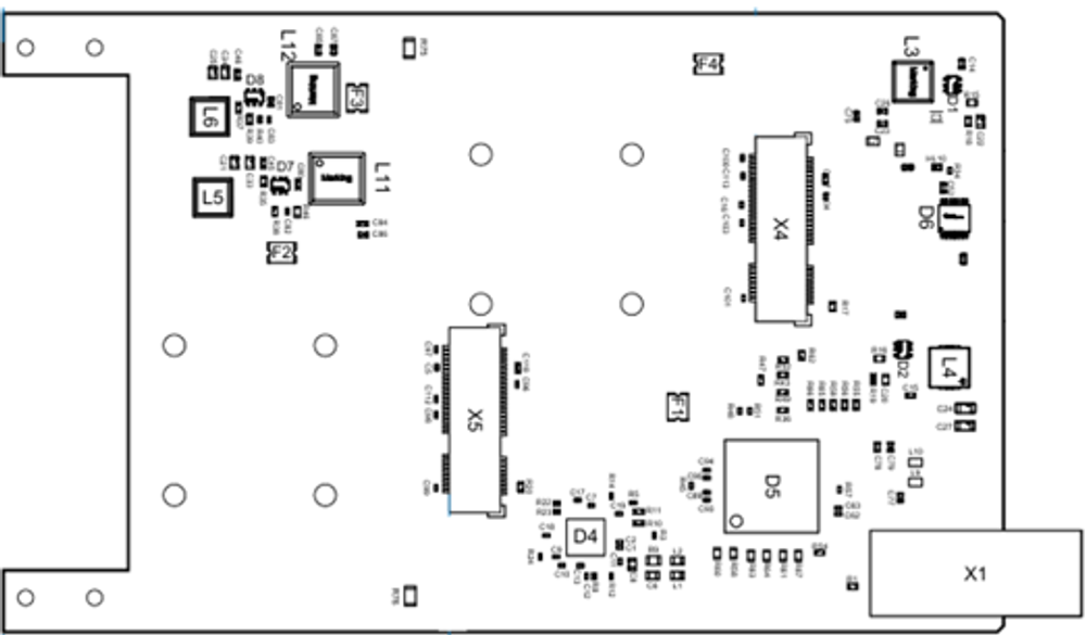 Плата Делителя mPCIe 3U