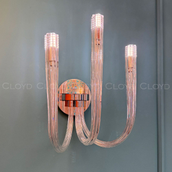 Бра Cloyd AEDA W3 / шир. 28 см - хром (арт.20466)