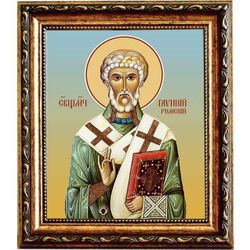 Гавиний Римский пресвитер священномученик. Икона на холсте.