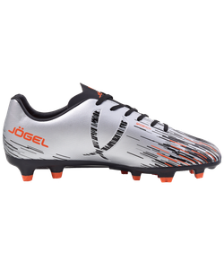 Бутсы футбольные Rapido FG Silver/black, детский