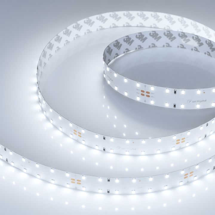 Светодиодная лента Arlight 22W/m 140LED/m 2835SMD холодный белый 4,7M 028111(2)