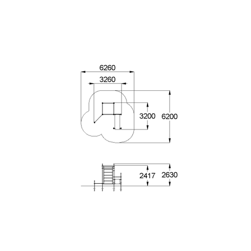 Комплекс из 3 турников шведской стенки скамьи для пресса и турника для отжимания