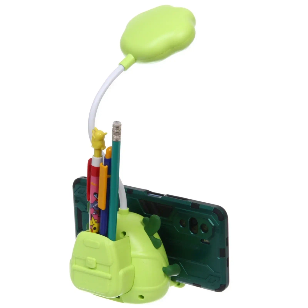 Настольная лампа «Милая зверушка» LED 11,5*8,6*31 см, USB 0.6w 5V, Салатовый