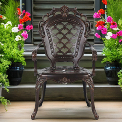 Кресло из литого алюминия ФИНЛЯНДИЯ-4 «FINLAND-4» арт.6001