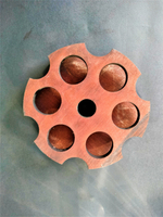 Деревянная шотница из кедра с 6 стопками.