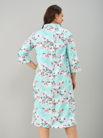 Ночная сорочка С-013/ментол-магнолия