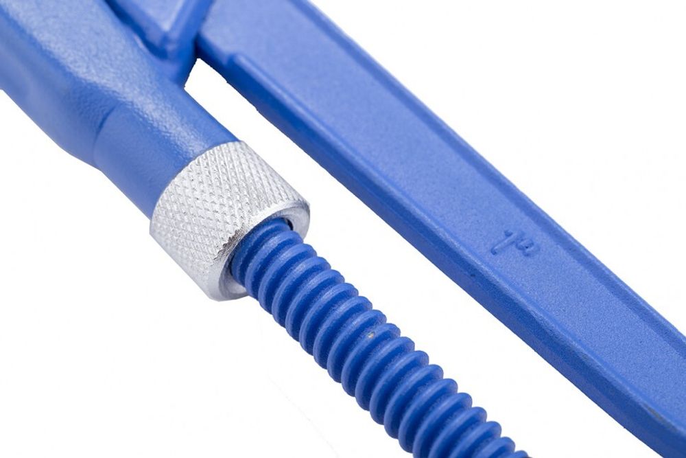 15744 Ключ трубный рычажный №3, 2", с изогнутыми губками Сибртех