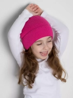 Шапка детская осенняя с помпонами