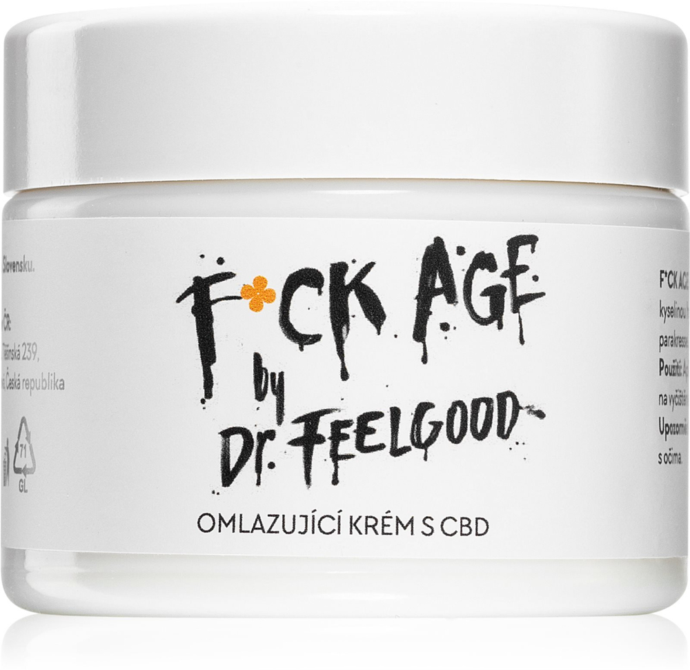 Dr. Feelgood F*ck Age - омолаживающий крем для лица с CBD /   50  ml  / GTIN 8586018093088