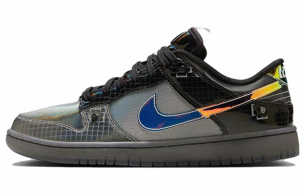 Кроссовки Nike Dunk Low "Hyperflat" Black And Multi-Color