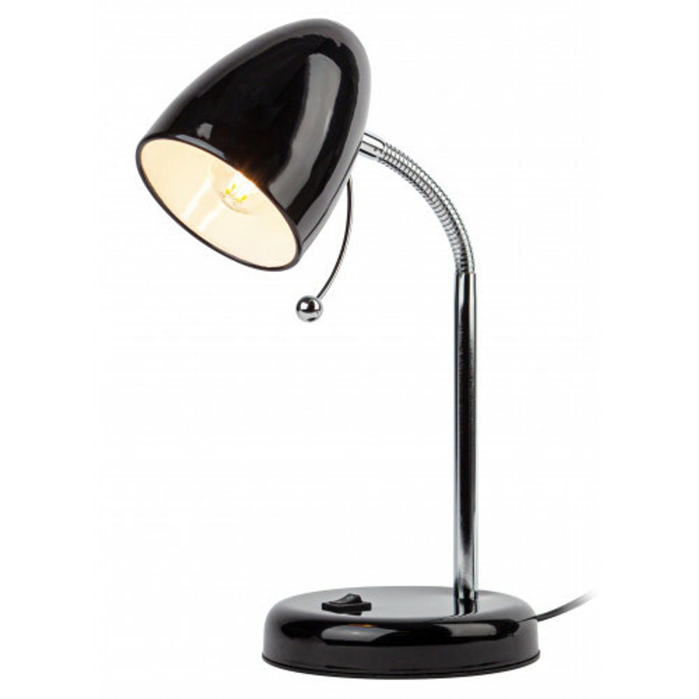 Настольный светильник ЭРА N-116-Е27-40W-BK черный