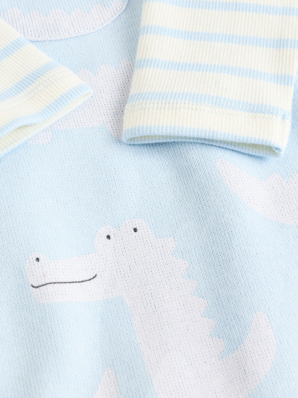 Комбинезон и боди в комплекте для малышей Next E47-394, Молочный, Голубой