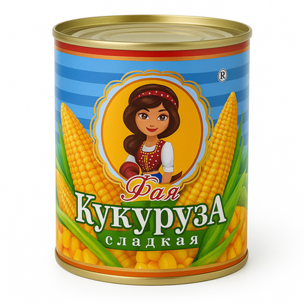 Кукуруза сладкая Фая 340 гр