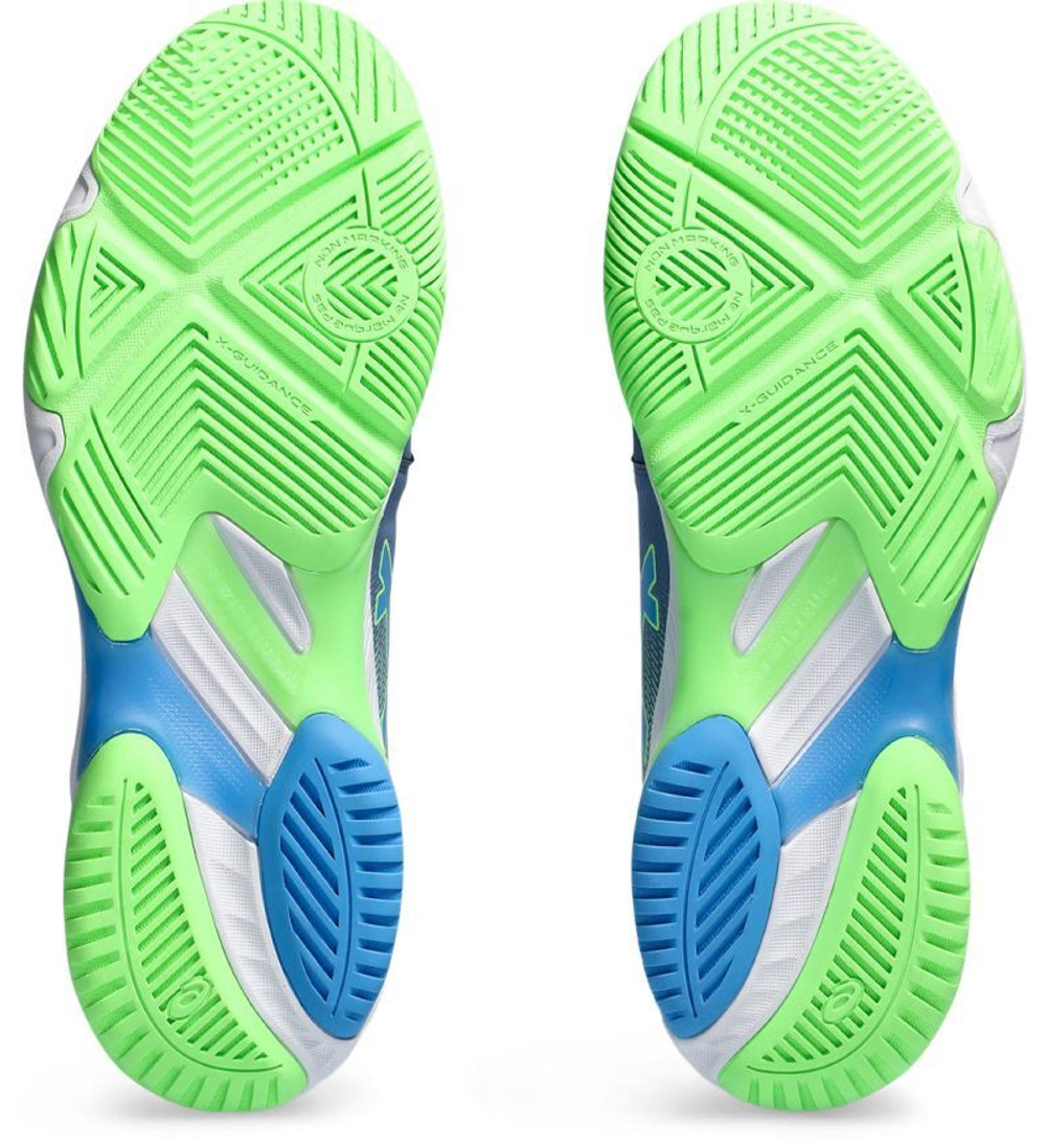 Мужские кроссовки для бадминтона/сквоша Asics Netburner Ballistic FF 3 - деним синий/waterscape