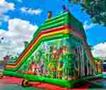 Коммерческий надувной батут «Сафария», 10*10*7,9 м