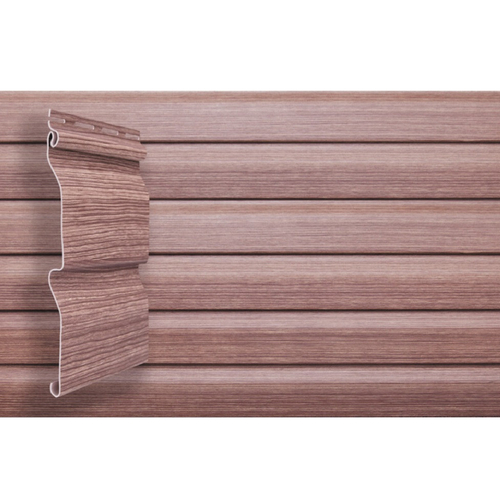 Сайдинг Grand Line Tundra Корабельная доска D4 Рябина 3000 мм