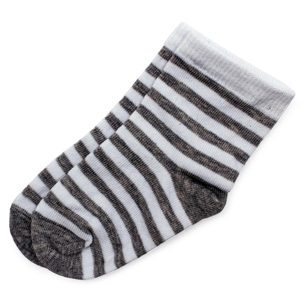 Носки р.12 бело-серый D129 (Батик), 1 шт.