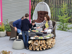 Дровяной гриль-стол Elbrus Grill Альпы 1300, 3мм
