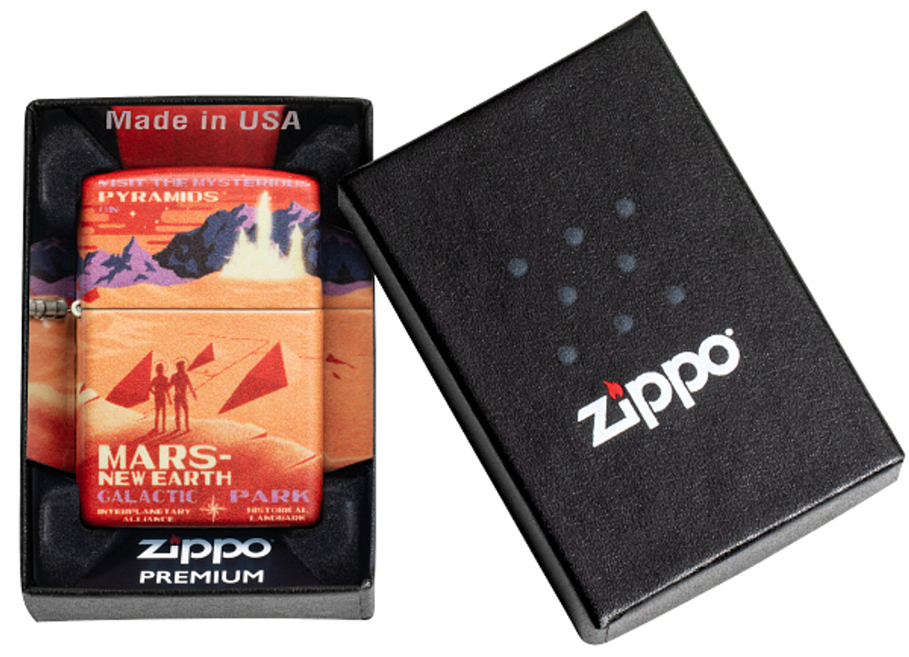 Зажигалка ZIPPO Mars Design 49634