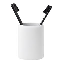 Стакан для зубных щеток Slim, белый