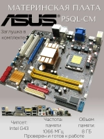Материнская плата ASUS P5QL-CM