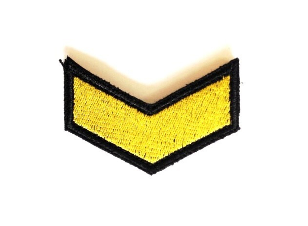 Нашивка за выслугу 5 лет желтая