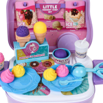 Игровой модуль "Лавка Мороженого" 39 предм. чемод. на колесах коробка BX59