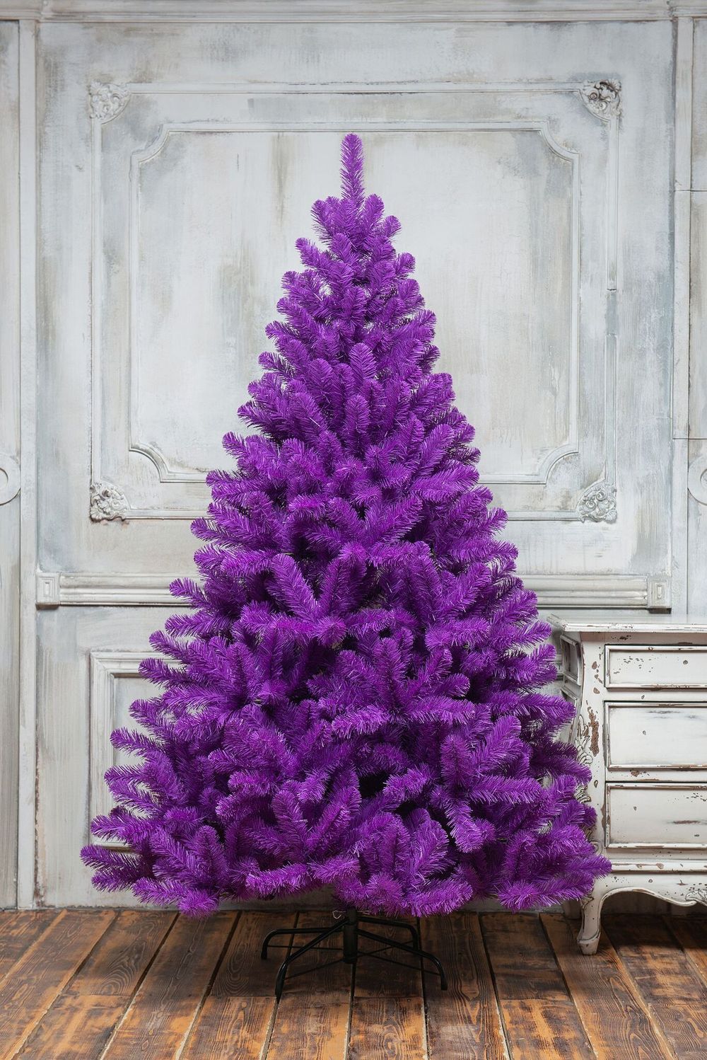 Искусственная фиолетовая елка «Прованс» (пвх) 210 см / 2.1 м